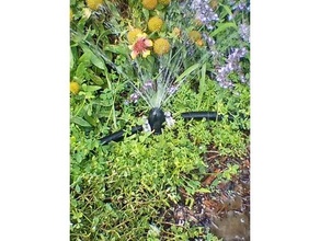 inline garden sprinkler irrigation 3d print model - Mito3D
