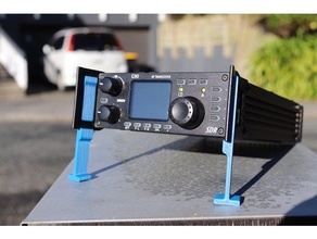 xg90 Clip Stand Tabelle Schinken Radio xiegu g90 3d print model - Mito3D