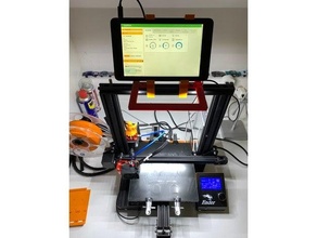 dell yer 8 Kulp destek ender 3 profesyonel ahtapot tablet ayakta durmak 3d print model - Mito3D