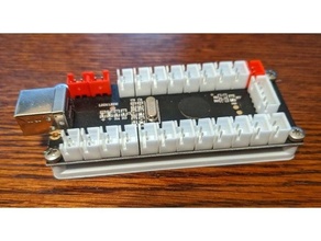 reunirse retrasar abrazadera arcada pinball retro USB codificador virtual 3d print model - Mito3D