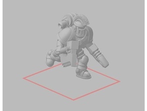 héroe segmentario armadura galáctico cruzados remezclar épico epic30k escala 3d print model - Mito3D