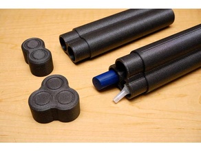 insülin dolma kalem iğne konteynerler 3d print model - Mito3D