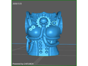 machine goddesses torsos - heroic scale adeptus mechanicus female skitarii warhammer 40k 3d print model - Mito3D