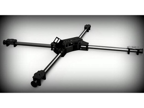 xcaliber3d spadone xclass gara telaio drone excaliber 3d print model - Mito3D