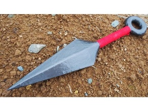 kunai naruto coltello arma 3d print model - Mito3D
