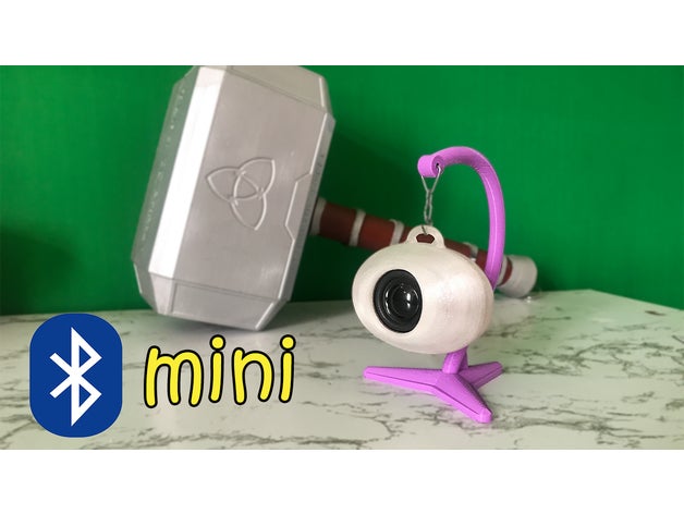 mini sospeso altoparlante 3dtb blu Bluetooth Altoparlanti bluetooth minispeaker minidiffusori In piedi tb3d 3D print model - Mito3D