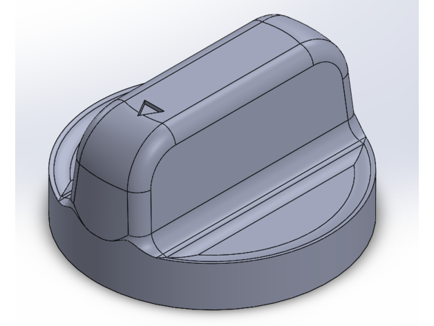lancia fari selettore kappa 3D print model - Mito3D