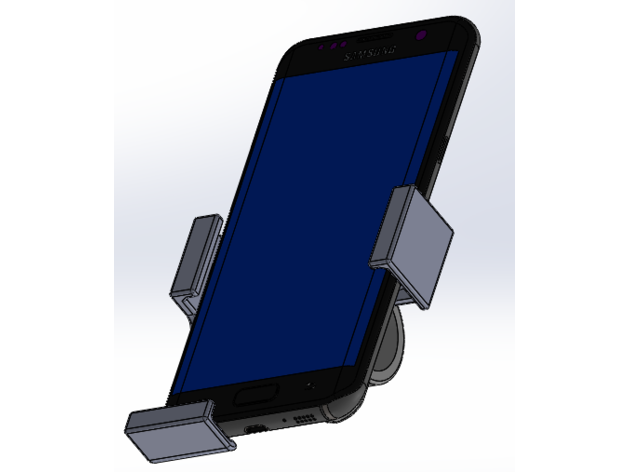 Handy Mobiltelefon Telefon Halter Unterstützung Fahrräder Handyhalter fahrrad fahrradhalterung Griff praktisch Handyhalterung 3D print model - Mito3D