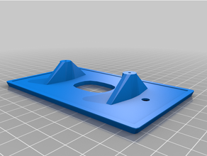 nest doorbell plate mount 3d print model - Mito3D