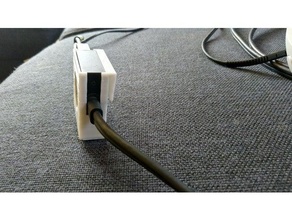 ps4 vr Headset Kabel Halter Unterstützung 3d print model - Mito3D