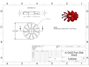 a12x25 ventilador modificación 3d print model - Mito3D
