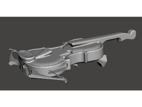 crossbow violin 3d print model - Mito3D