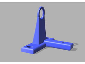 artillery sx1 - filament guide runout sensor mount 3d print model - Mito3D