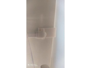 window curtain holder 3d print model - Mito3D