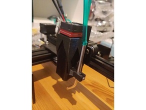 neje master 2 magnetic laser changer height adjustment cutter engraver 3d print model - Mito3D