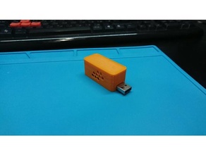 sls airqmon case 3d print model - Mito3D