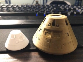 orion artemis spacecraft capsule 3d print model - Mito3D