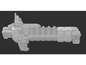 goliath class fábrica Embarcacion flota batalla gótico pícaro comerciante 3d print model - Mito3D