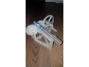 mechanical basic laser cams gears gift laserlight light pov toy trigonometry 3d print model - Mito3D