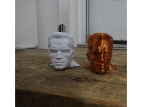 Arnold Schwarzenegger encendedor caso funda 3d print model - Mito3D