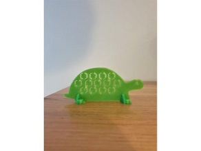 tortuga espacio animal principiante niños Navidad fácil divertido regalo apoyo encajar media juguete 3d print model - Mito3D