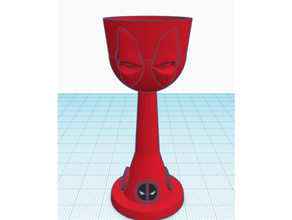 deadpool goblet 3d print model - Mito3D