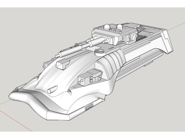 renegado legión centurion niño revo glotón 10mm escala 3D print model - Mito3D