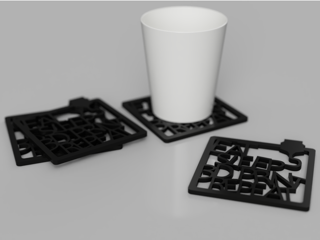 Tasse Halter Unterstützung Lifehack 3D print model - Mito3D
