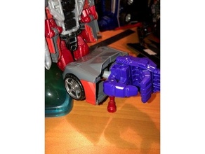 transformers combiner wars hand fist foot connector dead feet handle prowl streetwise wildrider 3d print model - Mito3D