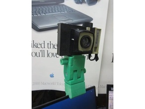 kamera braket Görüntüle Ölçek ver 3d print model - Mito3D
