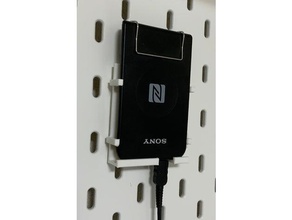 sony ic card reader holder ikea skadis 3d print model - Mito3D