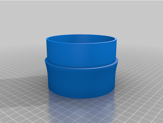ducting adapters - parameters 3D print model - Mito3D