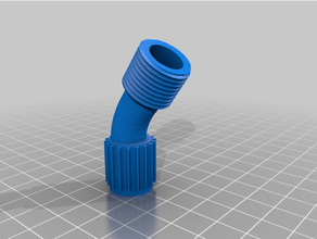 electric sprayer adapter muzzle 3d print model - Mito3D