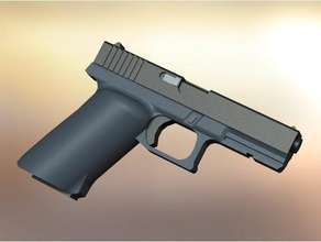 glock 17 lego minifigures gun compatible guns weapons weapon 3d print model - Mito3D