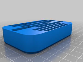 Altoiden Zinn metrisch Zapfhahn Halter Unterstützung Container Veranstalter 3d print model - Mito3D
