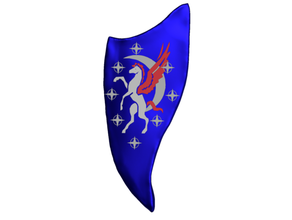 luneira airlancer cavalry shield dungeons dragons 3d print model - Mito3D