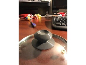 pot couvercle manipuler bouton 3d print model - Mito3D
