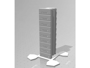 torre rápida Teste rápido teste impressão 3d print model - Mito3D
