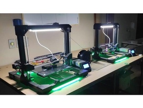 titanium light - 3d printer diy 3d print model - Mito3D
