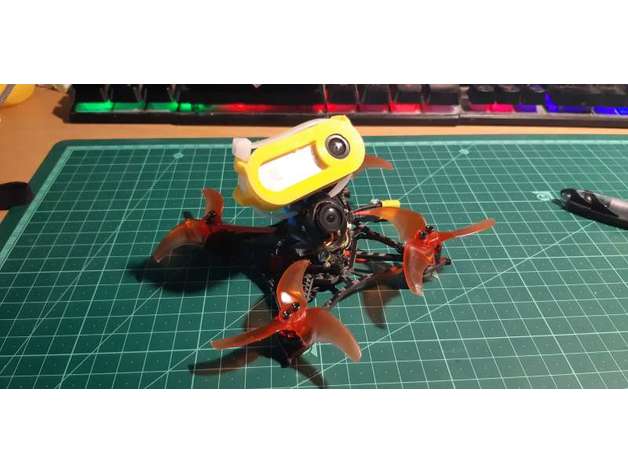 insta360go montar larva x 3D print model - Mito3D