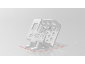 gopro hero 5 6 7 mount x6 allcomposites long range mortal sma 3d print model - Mito3D