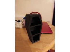 coffin shelf 3d print model - Mito3D
