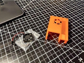 raspberry pi nes case fan 3d print model - Mito3D