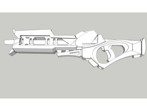 Shasvastii kombi tüfek corvus belli sonsuzluk oyun 3d print model - Mito3D