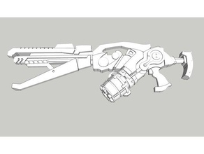 onice contatto vigore combi fucile corvus belli infinito gioco 3d print model - Mito3D