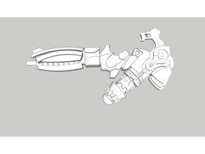 ónix contacto fuerza plasma carabina corvus Belli infinito juego 3d print model - Mito3D