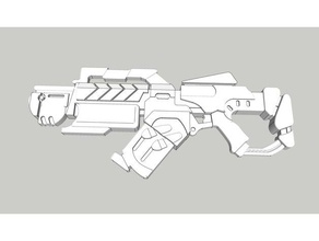 zorunlu kombi tüfek corvus belli sonsuzluk oyun 3d print model - Mito3D