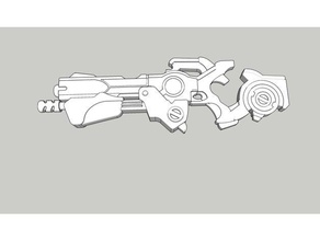 tohaa combi rifle light shotgun 3d print model - Mito3D