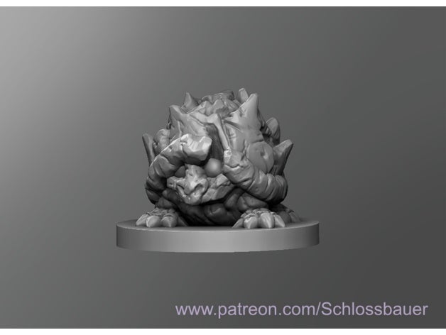 knochig Käfer dnd Dungeons Drachen Tischplatte 3D print model - Mito3D