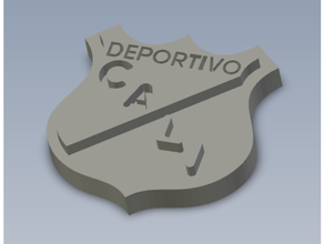 escudo déportive cali 3d print model - Mito3D